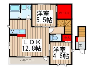 ルーチェⅡの物件間取画像